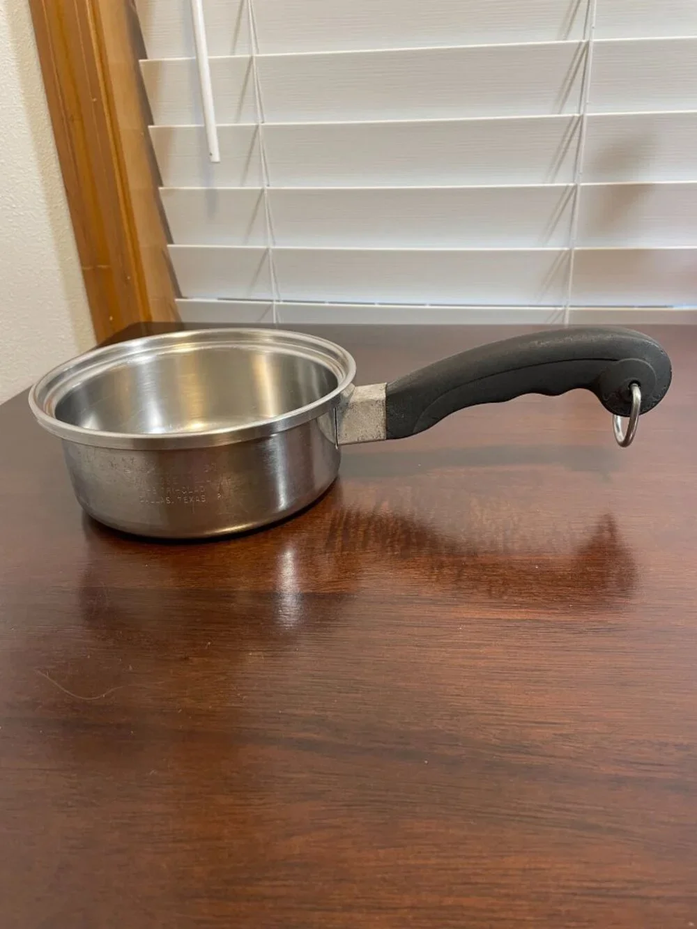 Vintage Saladmaster 18-8 Tri-Clad Stainless Steel 1-Quart Saucepan USA - No Lid